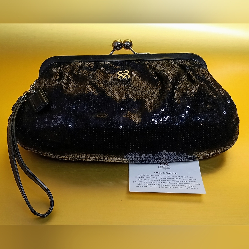💋COACH EVENING CLUTCH💋*AUTHENTIC*